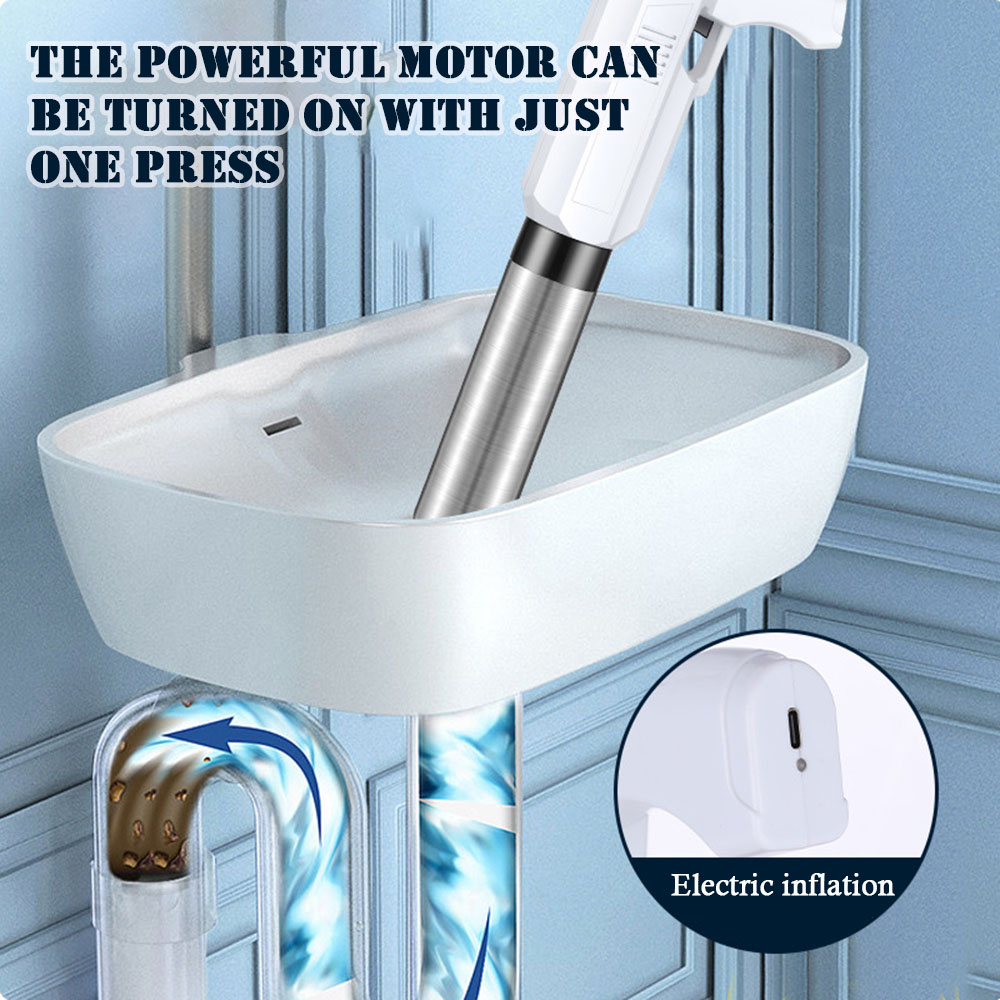 Plunger Toilet - Krachtige Elektrische Wc Plunger Shock Wave