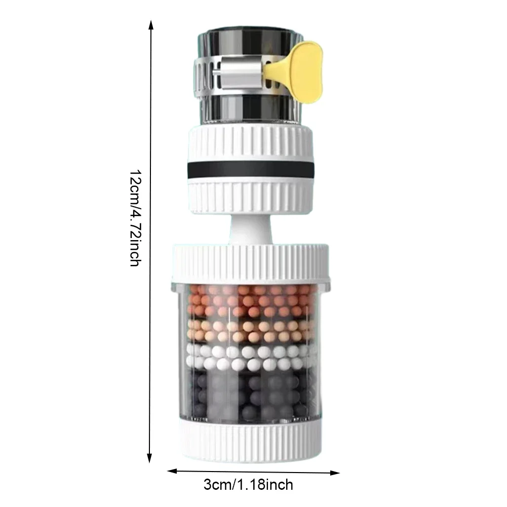 Home For Bathroom - Universele douchekraan 6-lagen kraan waterfilter kraan