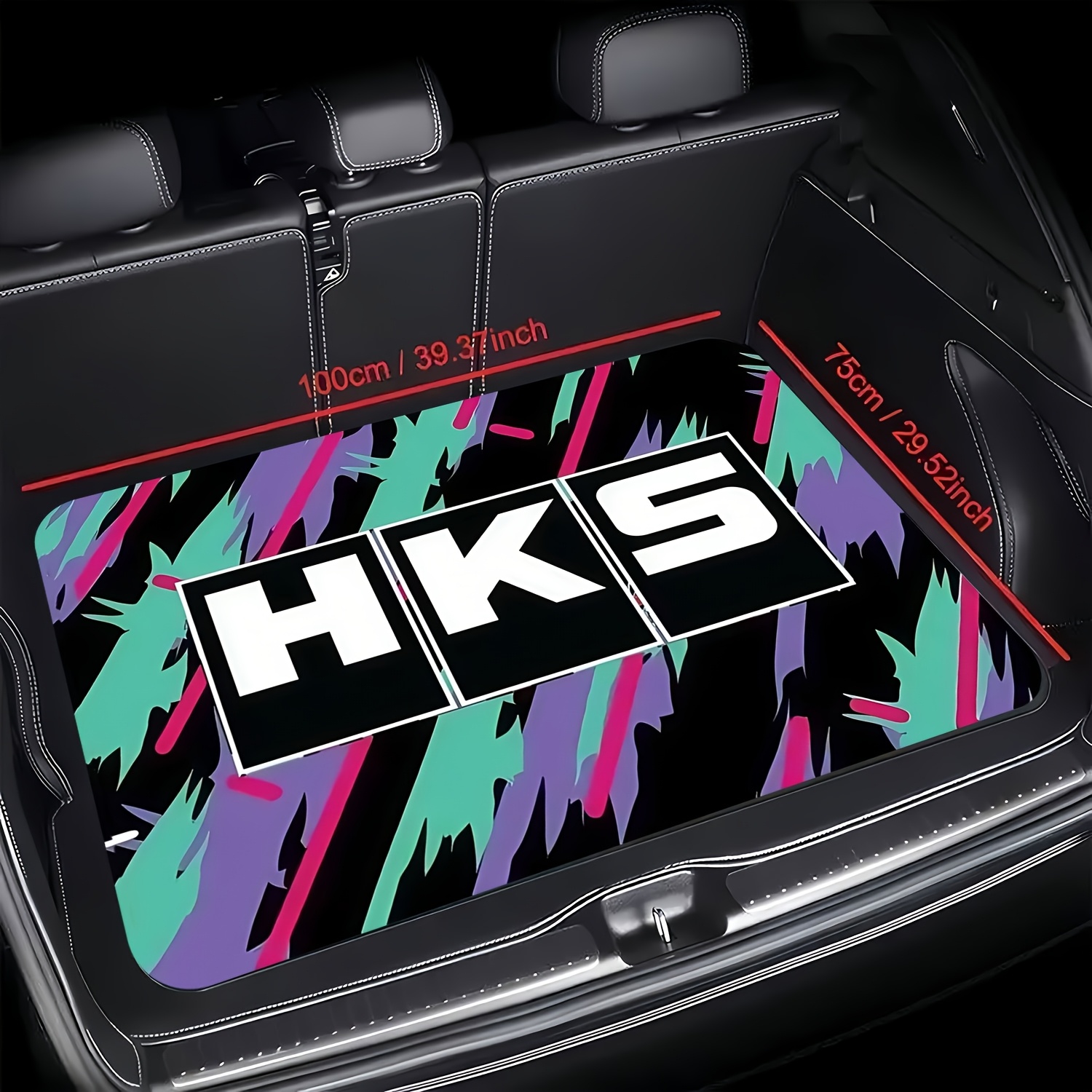 Home Bathroom Design Simple - VIKAMA kofferbakmat graffiti HKS print multifunctionele