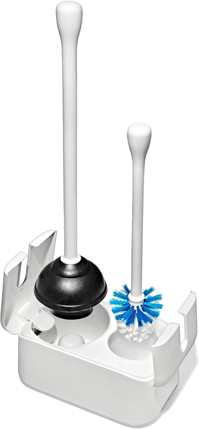 Plunger Toilet - Goede grip toiletborstel & zuiger set