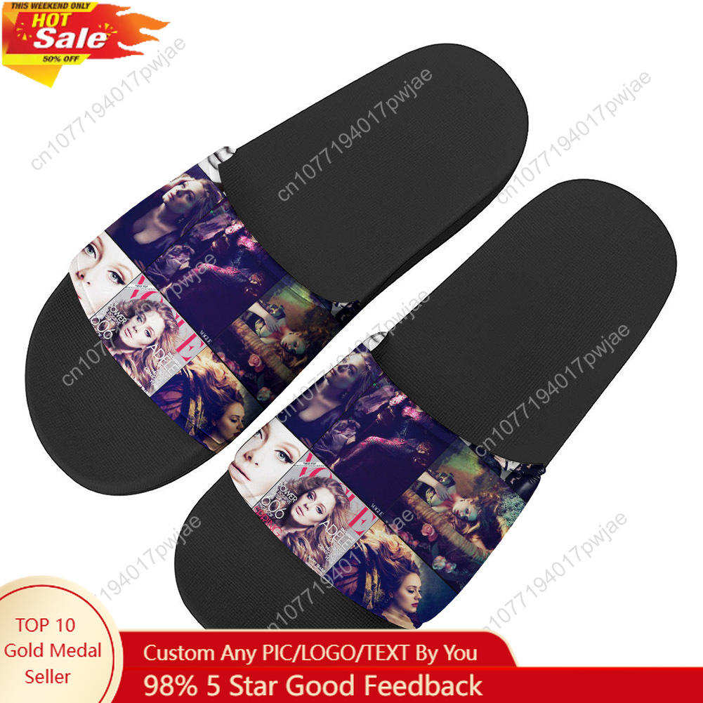 Home Outdoor Bathroom - Adele Zanger Poster Slippers Thuis Outdoor