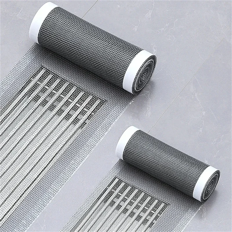 Drain Hair Catcher - Knipbare doucheafvoer Haarvanger Zelfklevende afvoerputje Stickers