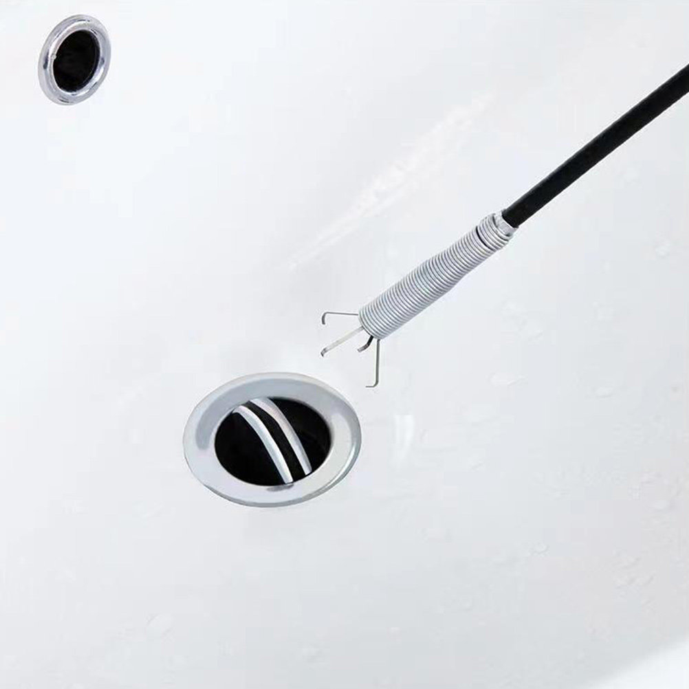 Drain Hair Catcher - 2 stuks buigbare afvoerontstopper flexibele gootsteenkrabber