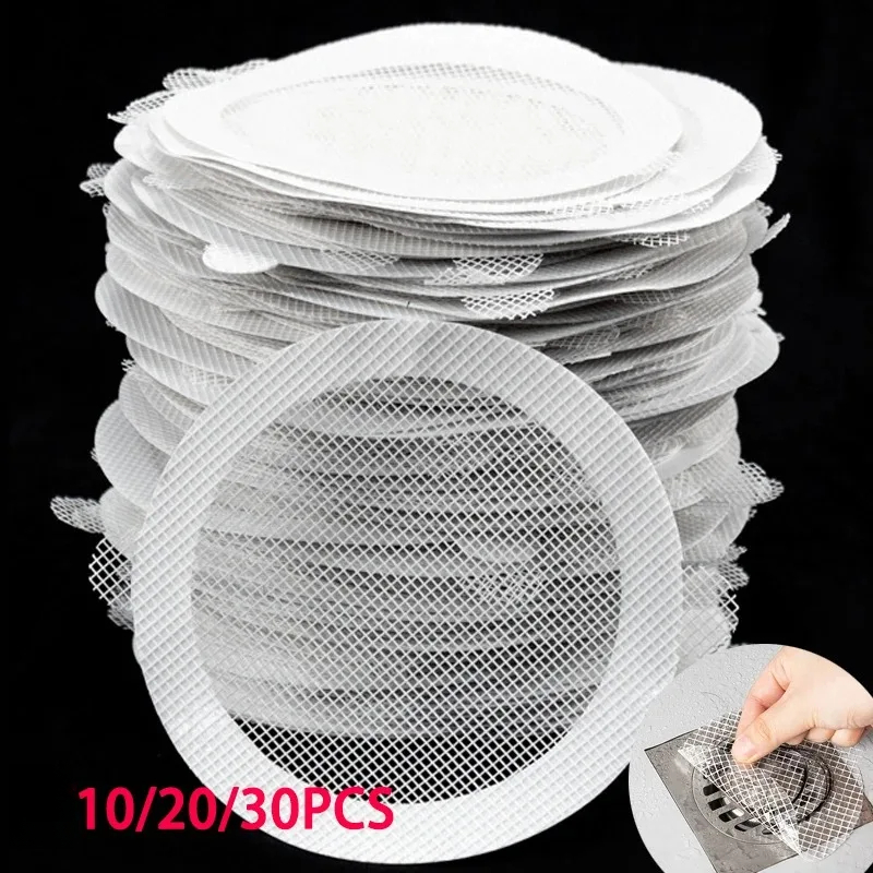 Drain Hair Catcher - Wegwerp anti-verstopping filter afvoerputje sticker gaas