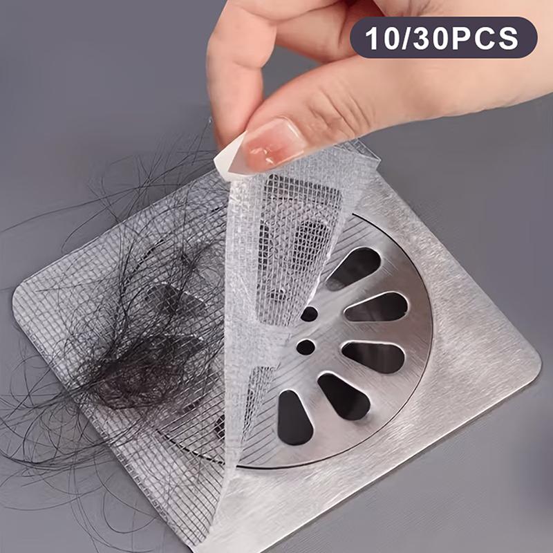 Drain Hair Catcher - Wegwerp doucheafvoer haarvanger mesh stickers 10/30