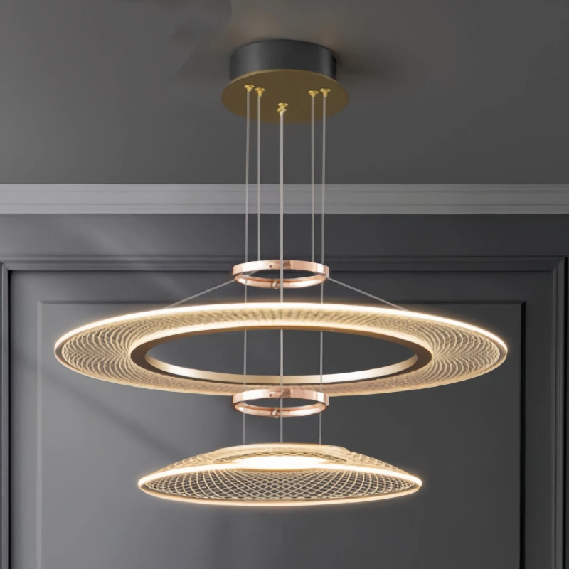 Home Bathroom Lighting Design - Moderne minimalistische luxe led-kroonluchter Italië ontwerp