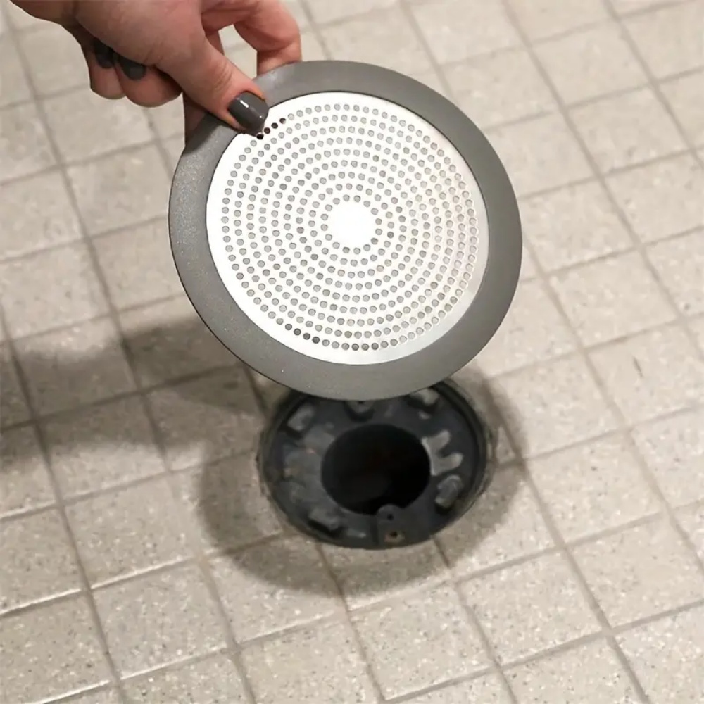Drain Hair Catcher - 1 stuks, afvoerfilter voor vloerafvoer, anti-haarnet,