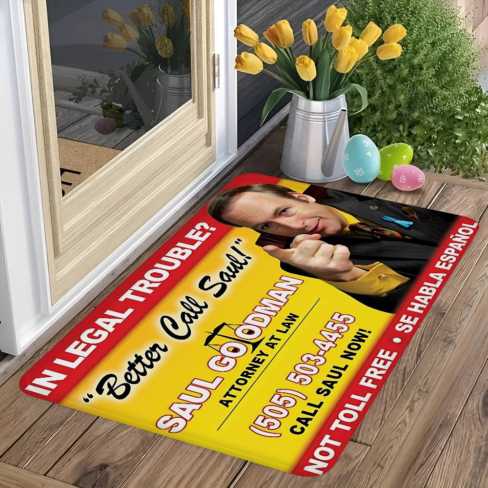 Home Bathroom Called - Klassiek Better Call Saul Vloertapijt Scandinavische