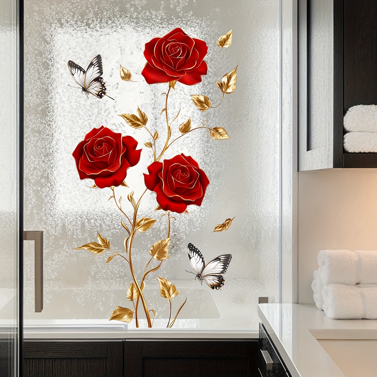 Home One Bathroom - 1 stuk charmante en romantische rode