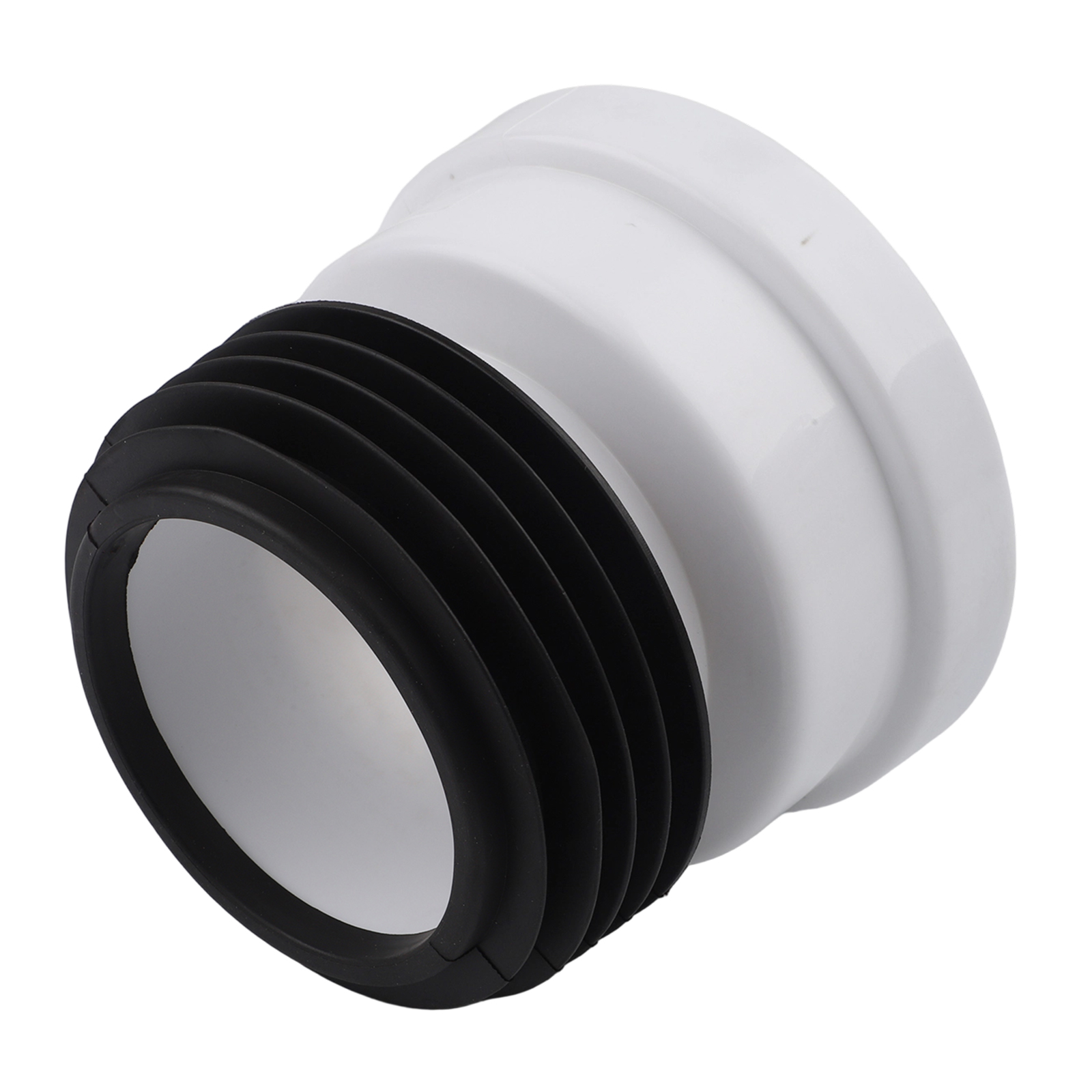 Plunger Toilet - WC-toiletmondstukconnector voor afvoerpijp, recht of excentrisch