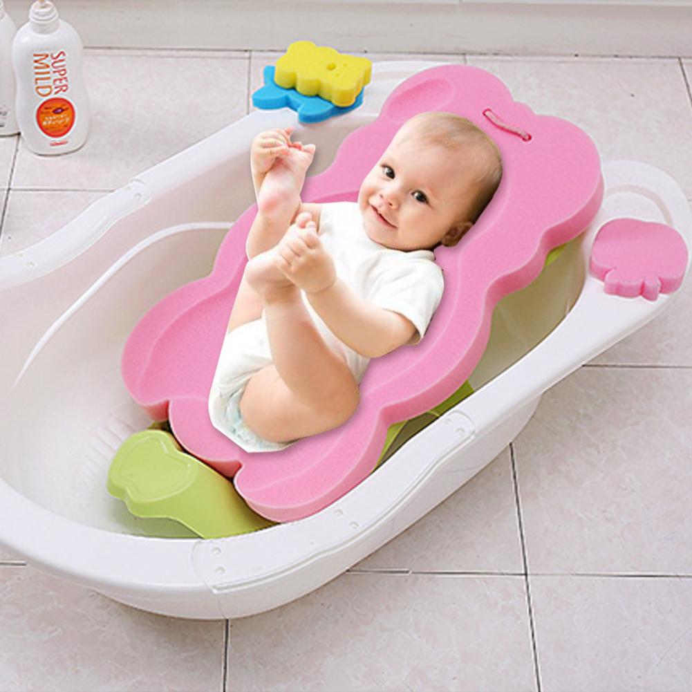 Non Slip Bath Mat - Draagbare Baby Bad Holder Antislip Bed