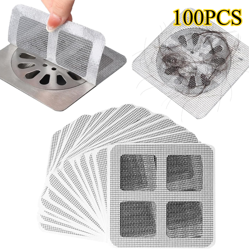 Drain Hair Catcher - 100 Stuks Wegwerp Douche Afvoer Haar