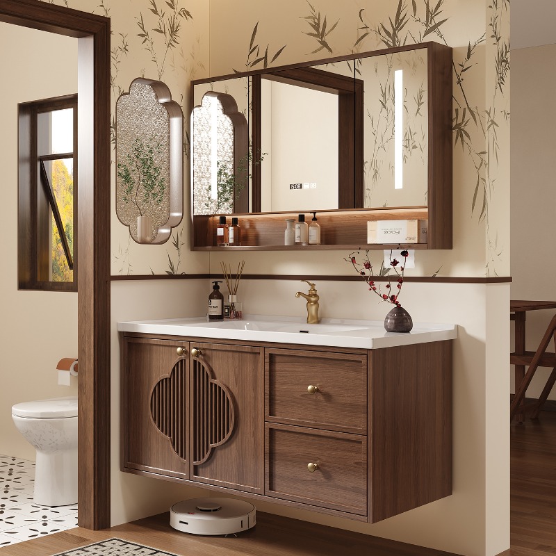 Home Bathroom Vanity Combo - Luxe moderne kast papieren laden ruimtebesparende