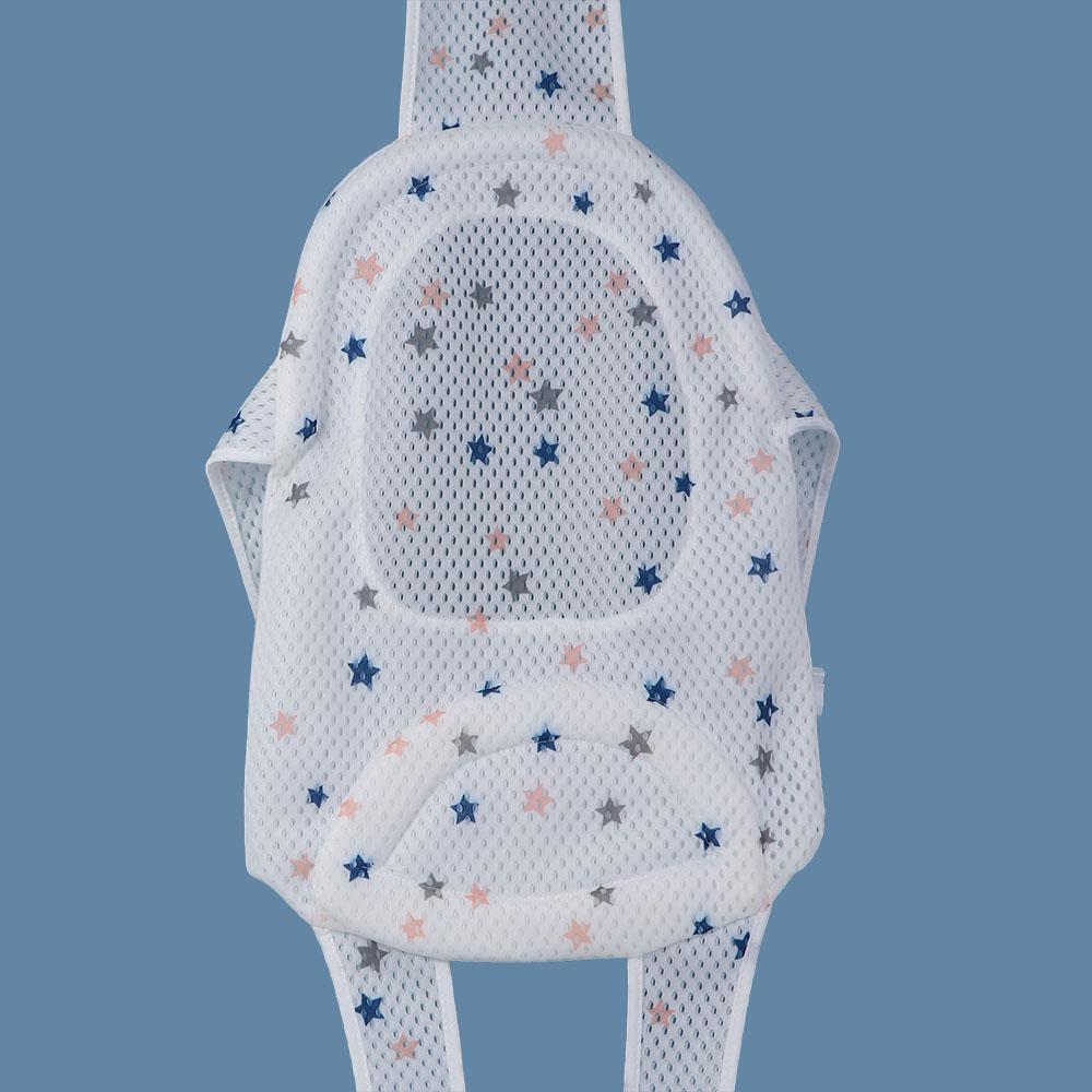 Non Slip Bath Mat - Opvouwbaar netkussen Antislip badkuipzitting Kruisvormige badmat