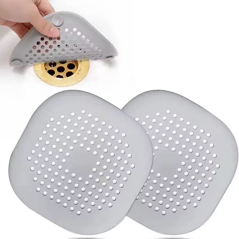 Drain Hair Catcher - Riool Met Zuignap, Vloerafvoermat, Keuken, Badkamer,