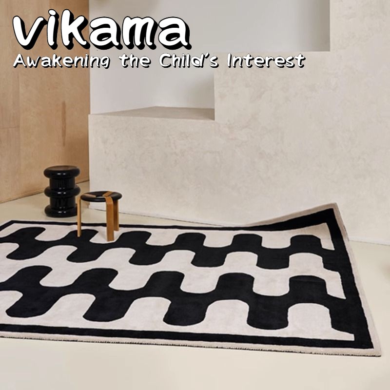 Home Bathroom Design Simple - VIKAMA Simple Lines pluche activiteitenmat van
