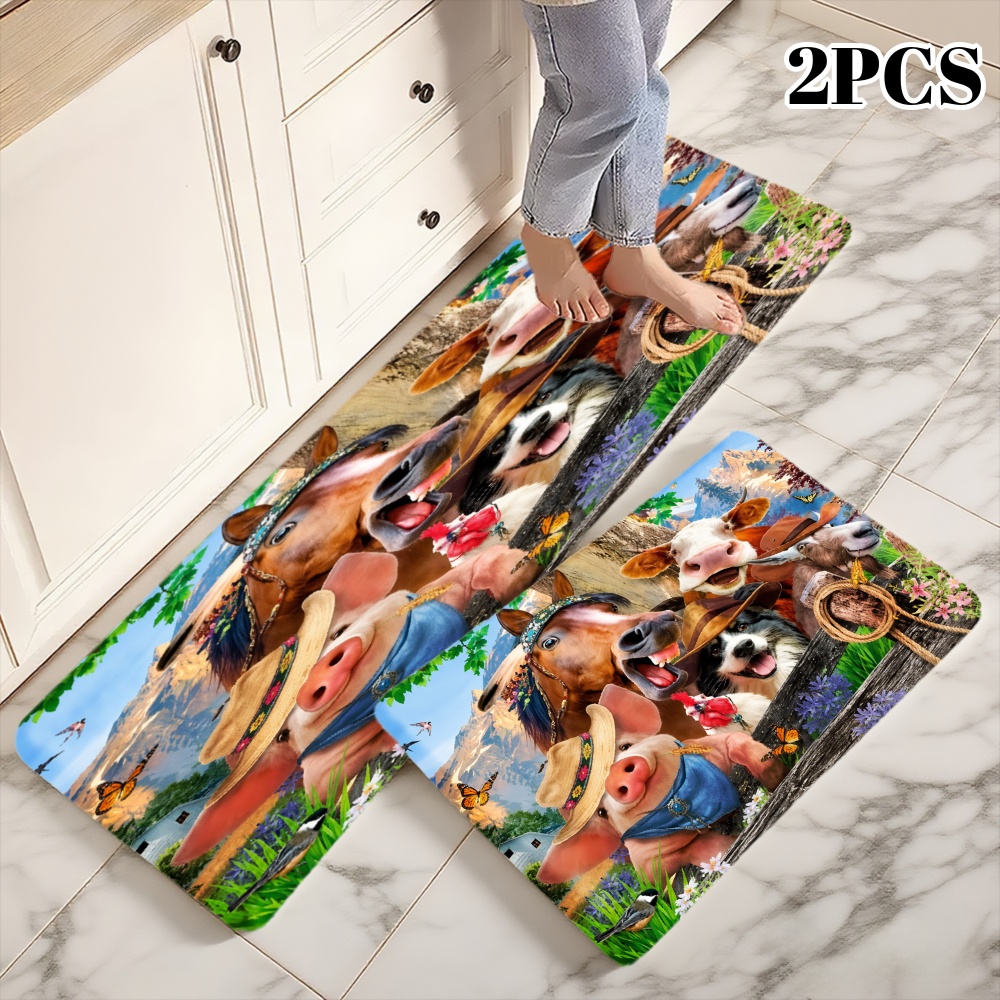 3 STKS Keukenkleedjes, Woondec - Home Bathroom Scene recensie en prijs