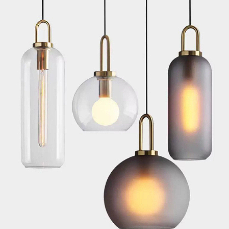 Nordic Glass Art Design zwarte - Home Bathroom Lighting Design recensie en prijs