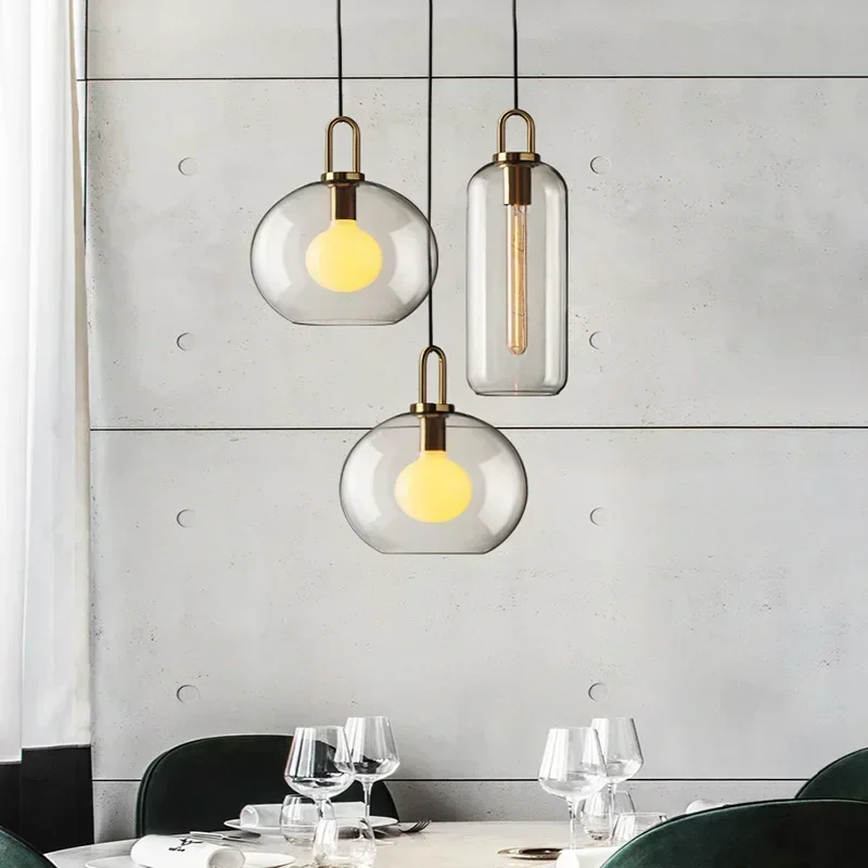 Nordic Glass Art Design zwarte - Home Bathroom Lighting Design recensie en prijs