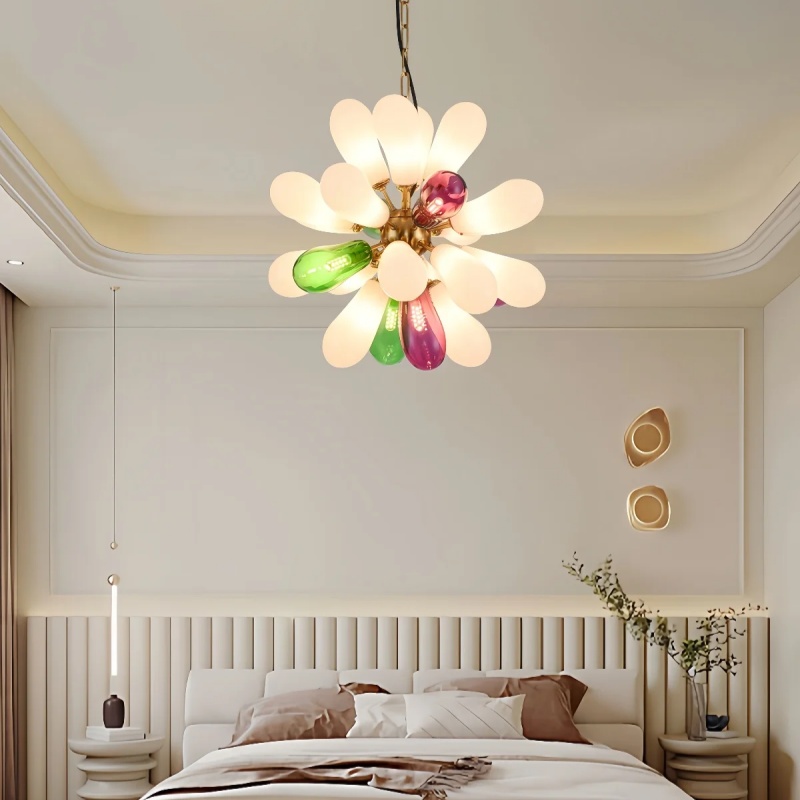 Moderne aubergine design gekle - Home Bathroom Lighting Design recensie en prijs