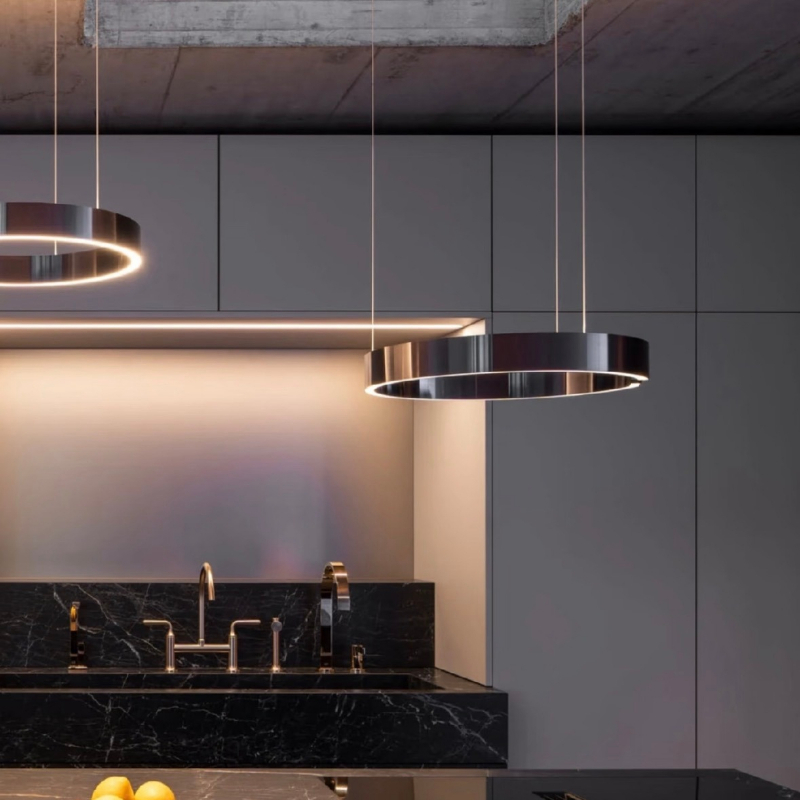 Luxe design cirkelvormige LED- - Home Bathroom Lighting Design recensie en prijs