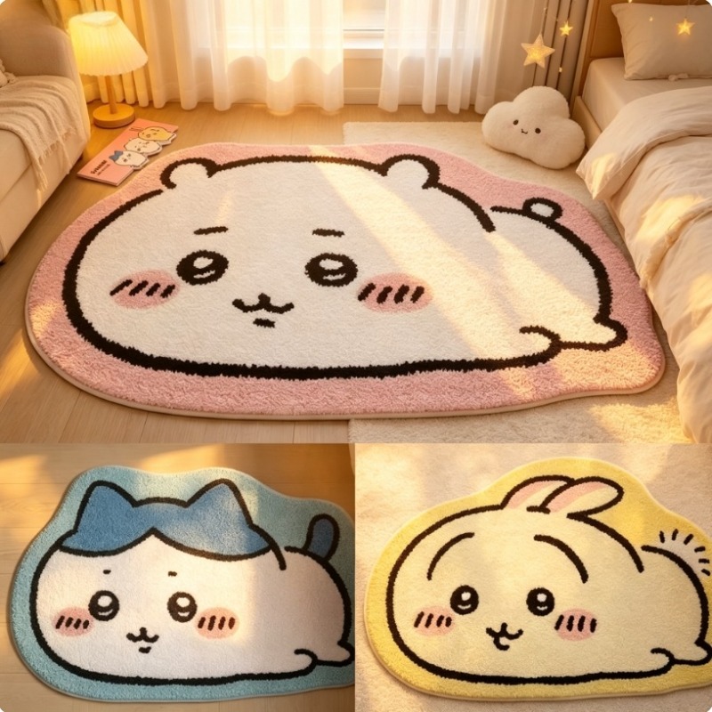 Hot Chiikawa Cartoon Tapijt An - Home Goods Bathroom recensie en prijs