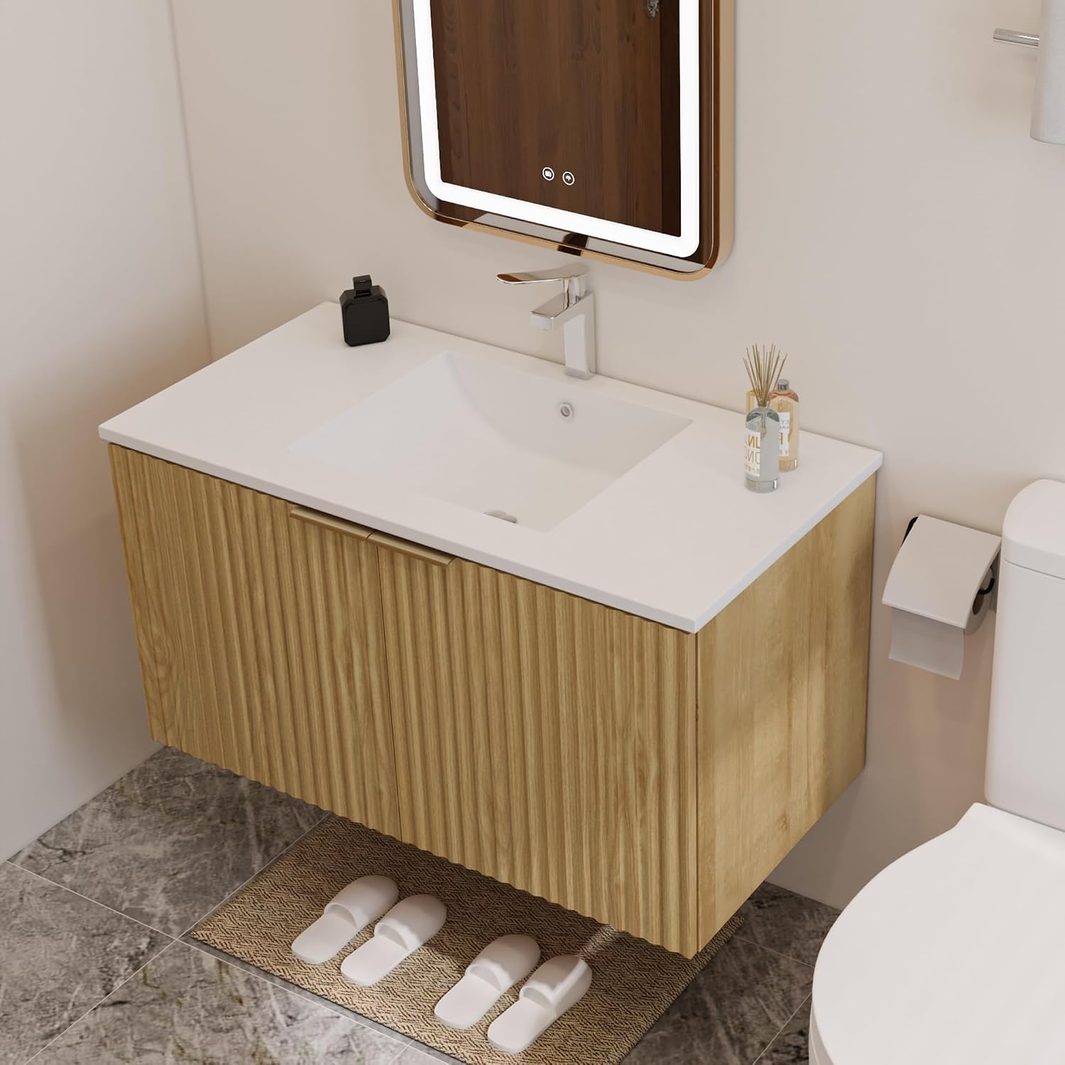 Moderne zwevende badkamermeube - Home For Bathroom recensie en prijs