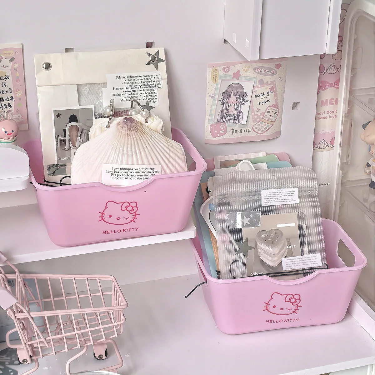 Hello Kitty 2/4-delige plastic - Home Goods Bathroom Accessories recensie en prijs