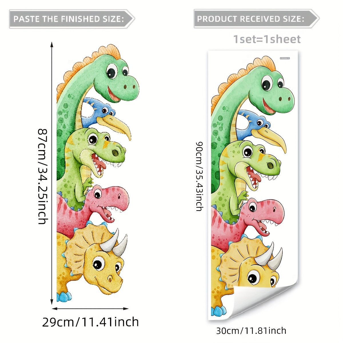 1 stuk handgeschilderde dinosa - Home One Bathroom recensie en prijs