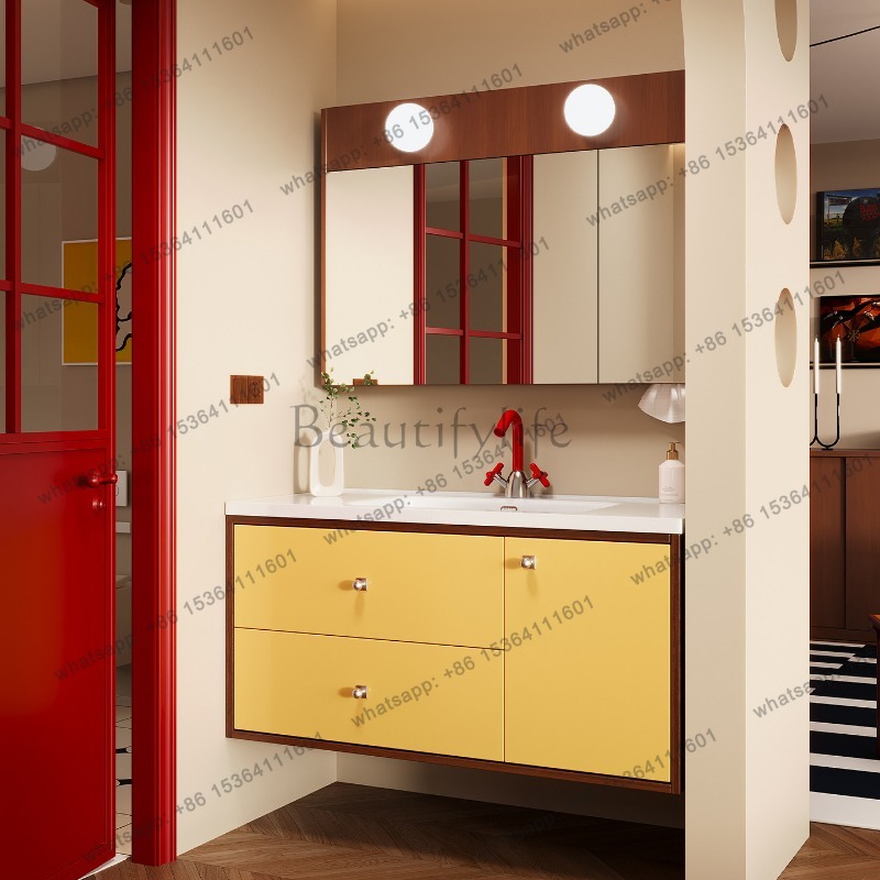LJY Gootsteen Wand Badkamerkas - Home Bathroom Vanity Combo recensie en prijs