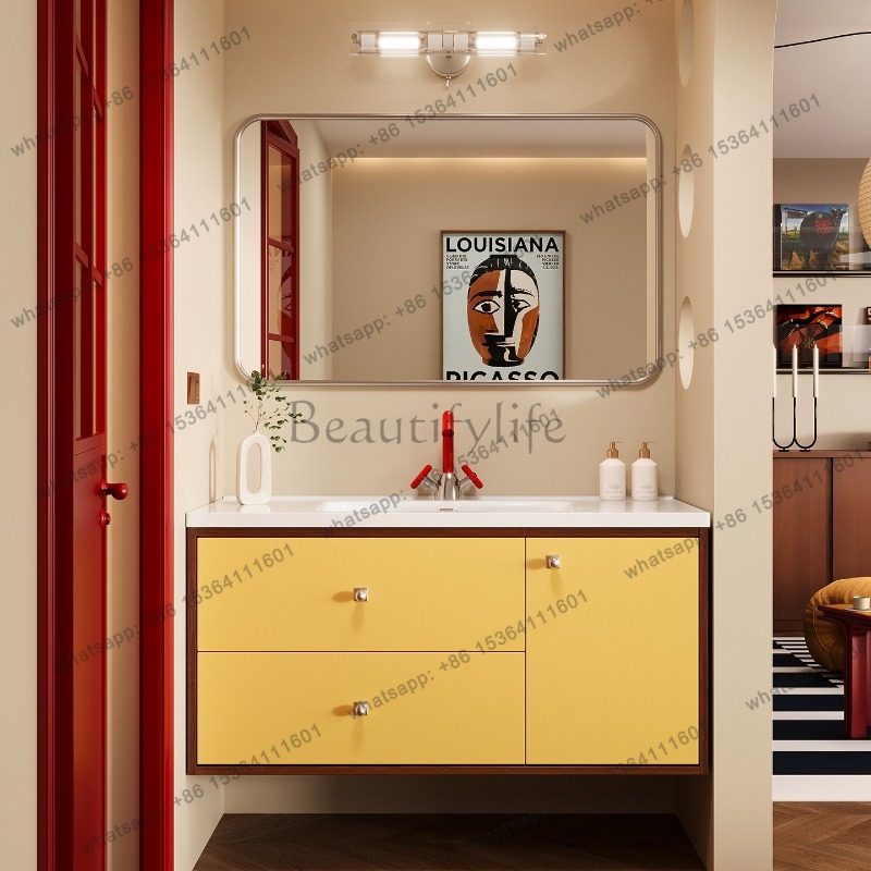 LJY Gootsteen Wand Badkamerkas - Home Bathroom Vanity Combo recensie en prijs