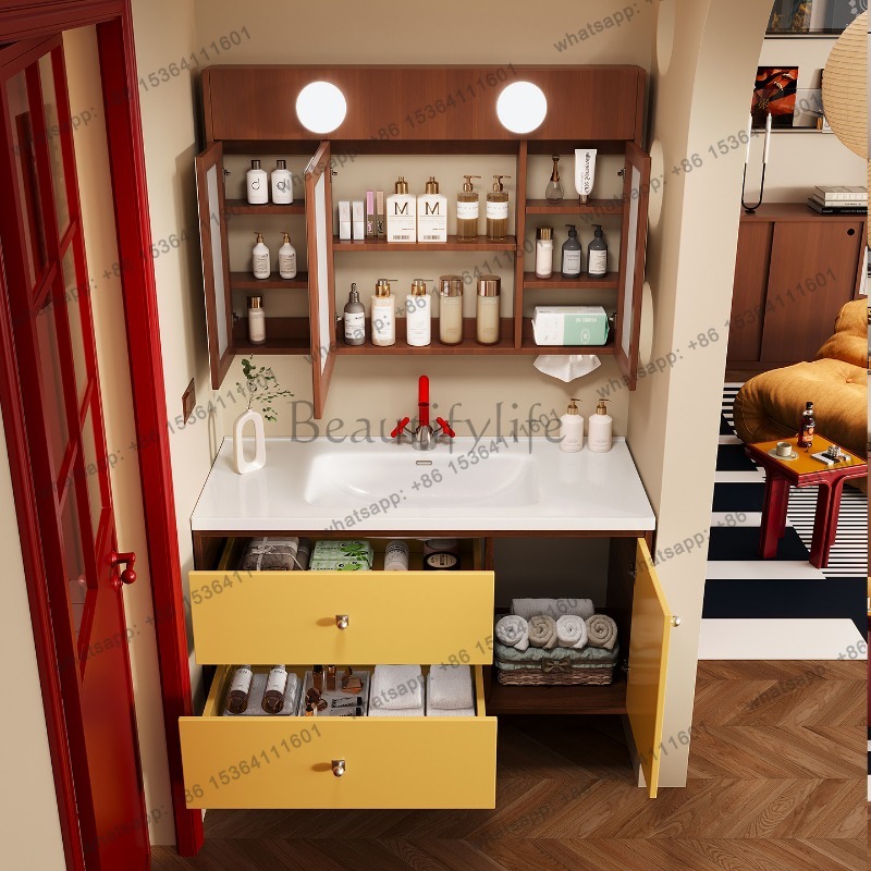 LJY Gootsteen Wand Badkamerkas - Home Bathroom Vanity Combo recensie en prijs