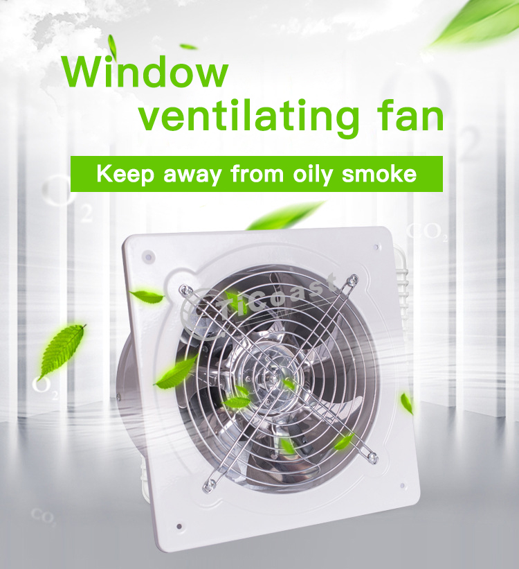 8 inch 80 W Afzuigventilator H - Home Bathroom Vent Fans recensie en prijs