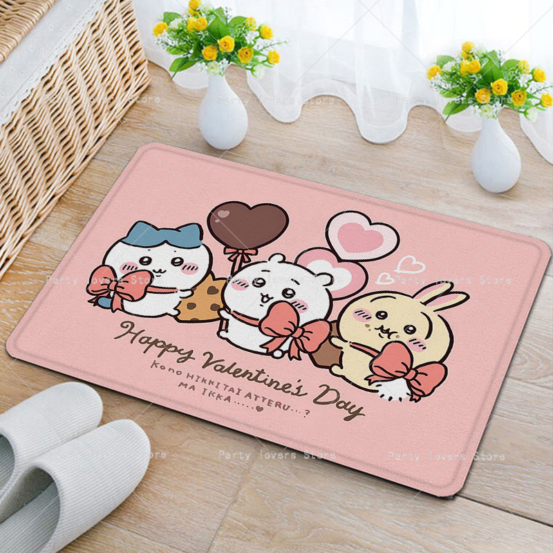 Anime Chiikawas Flanel Tapijte - Home Goods Bathroom recensie en prijs