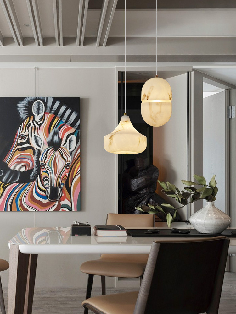 Moderne natuursteen hanglamp D - Home Bathroom Lighting Design recensie en prijs