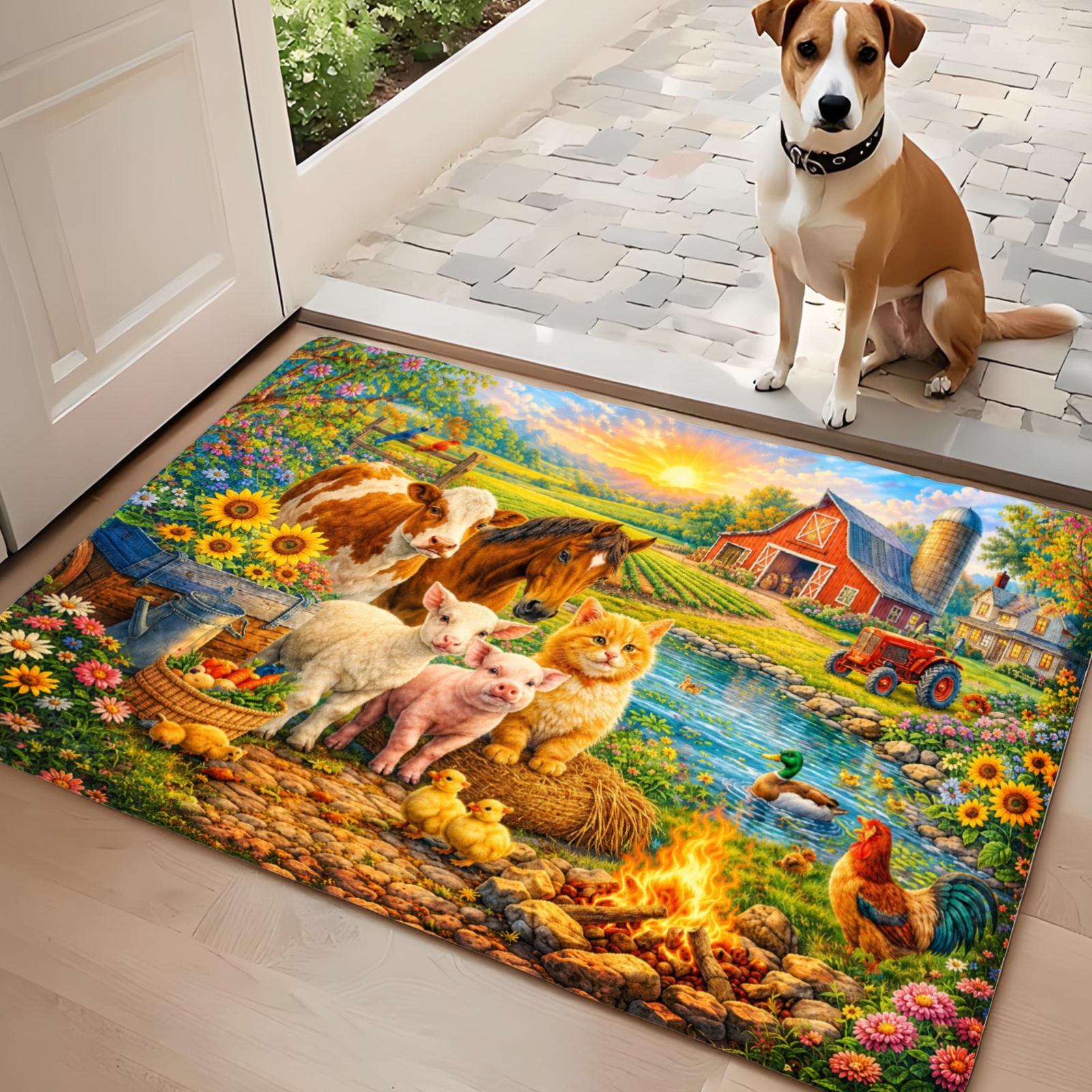 3PCS keukentapijten, woondecor - Home Bathroom Scene recensie en prijs