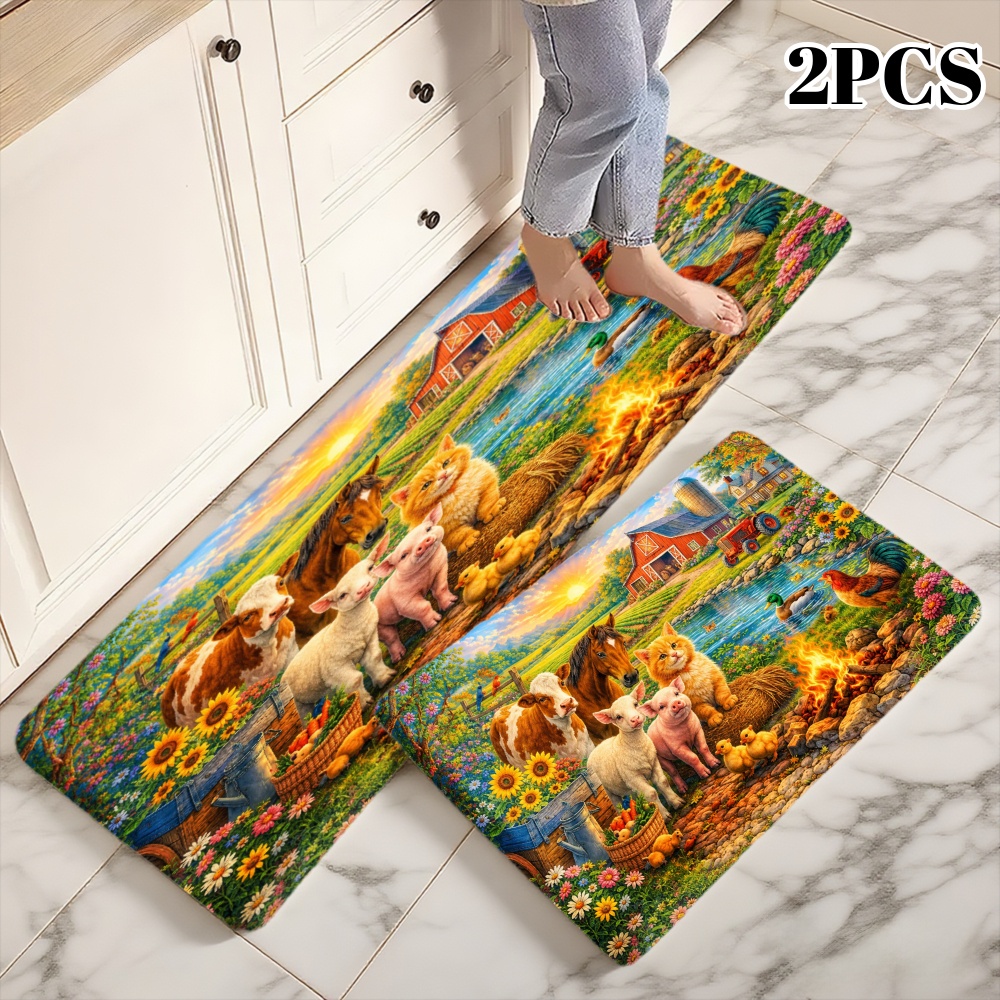 3PCS keukentapijten, woondecor - Home Bathroom Scene recensie en prijs