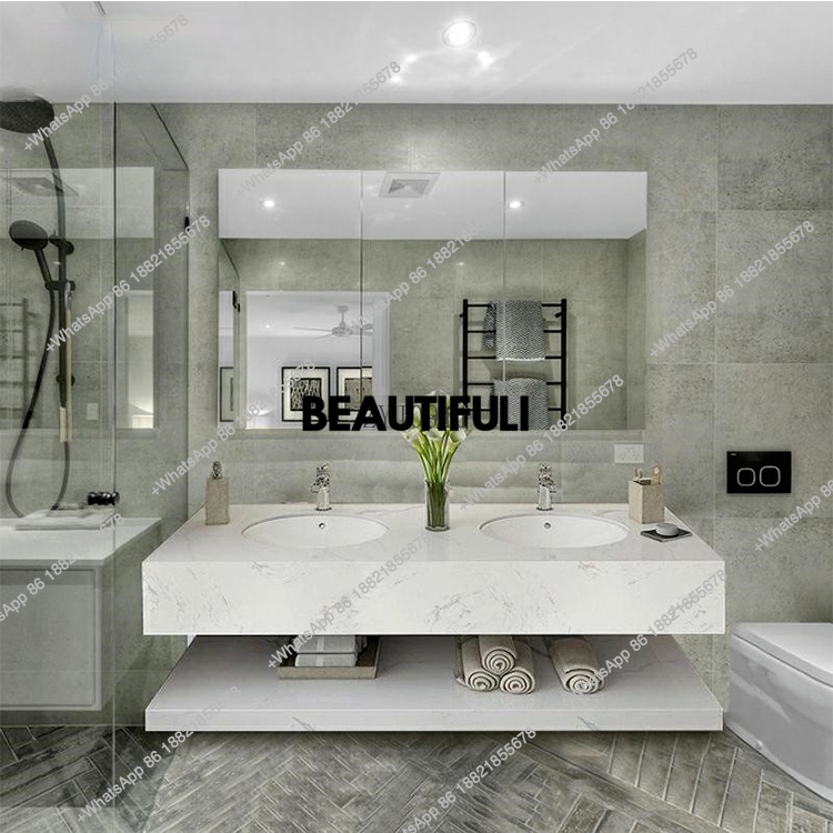 moderne luxe op maat gemaakte  - Home Bathroom Vanity Combo recensie en prijs