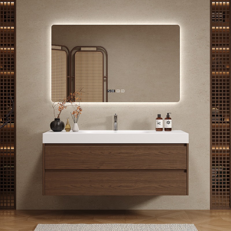 Houten scheidingswanden Badkam - Home Bathroom Vanity Combo recensie en prijs