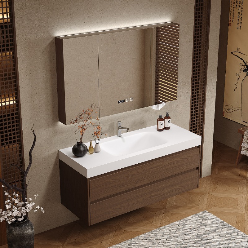 Houten scheidingswanden Badkam - Home Bathroom Vanity Combo recensie en prijs