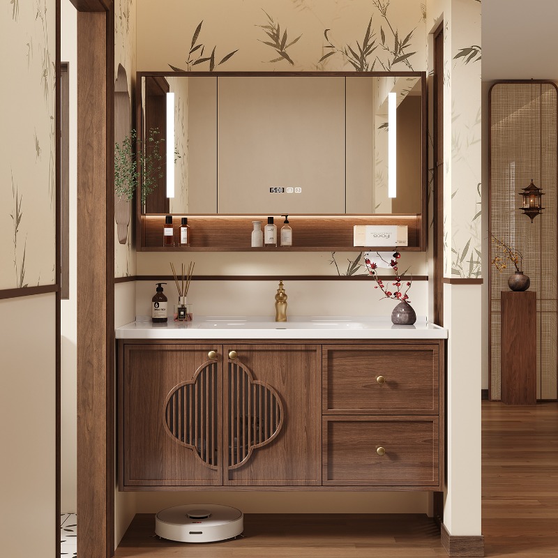 Luxe moderne kast papieren lad - Home Bathroom Vanity Combo recensie en prijs