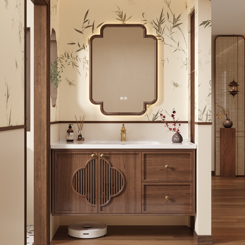 Luxe moderne kast papieren lad - Home Bathroom Vanity Combo recensie en prijs