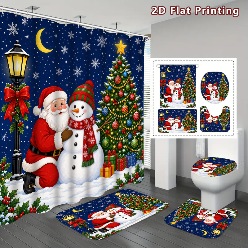 2D plat, 2D plat 4-delige kers - Home Bathroom Scene recensie en prijs