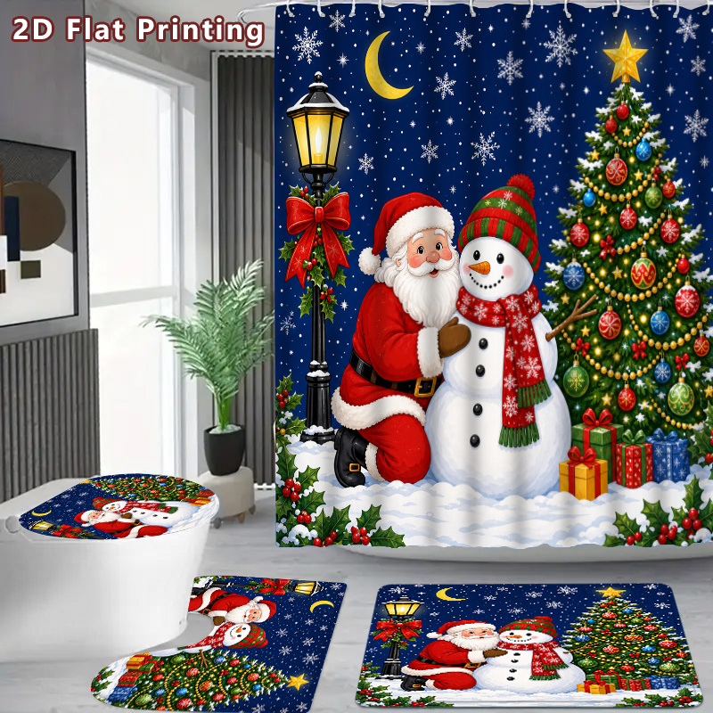 2D plat, 2D plat 4-delige kers - Home Bathroom Scene recensie en prijs