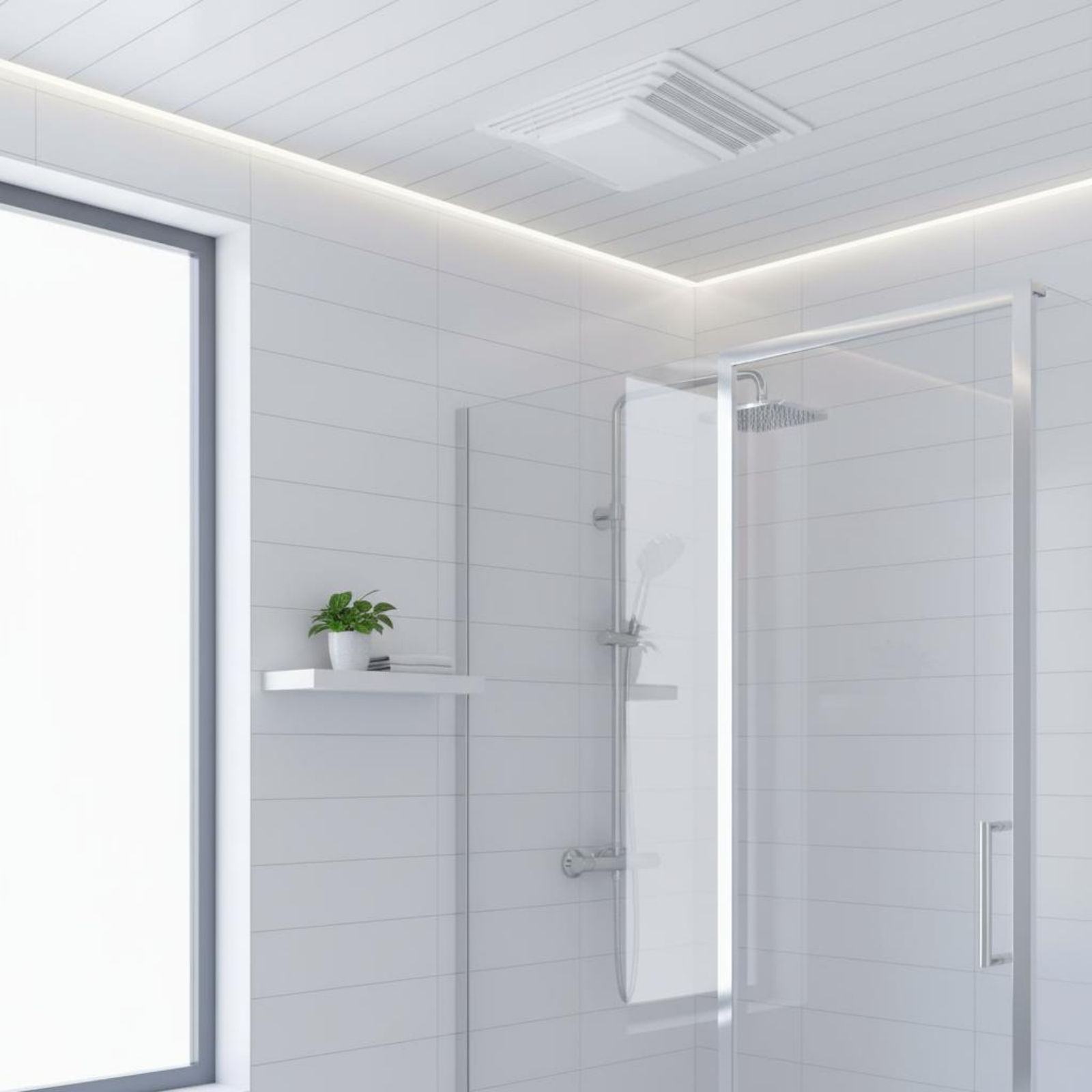 Afdekking voor badkamerventila - Home Bathroom Vent Fans recensie en prijs