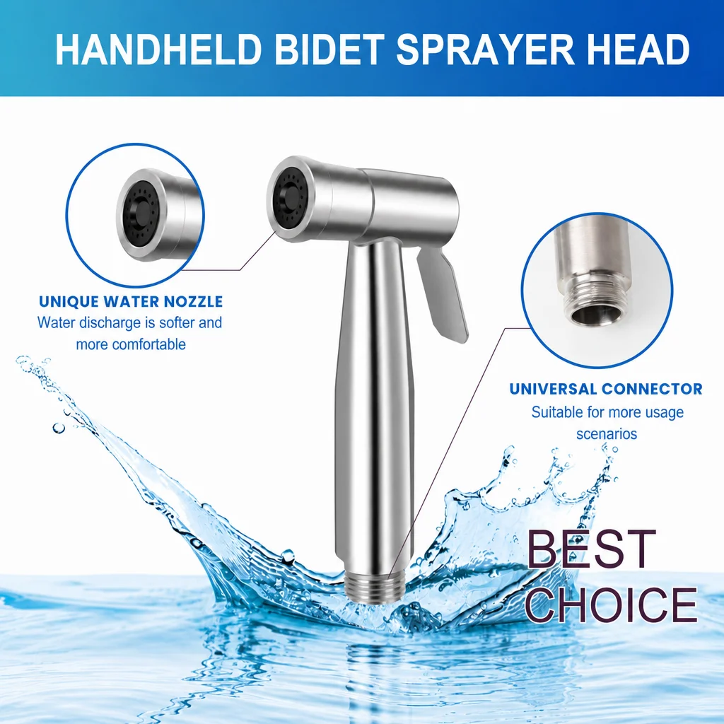 Draagbare handdouche bidet spr - Plunger Toilet recensie en prijs