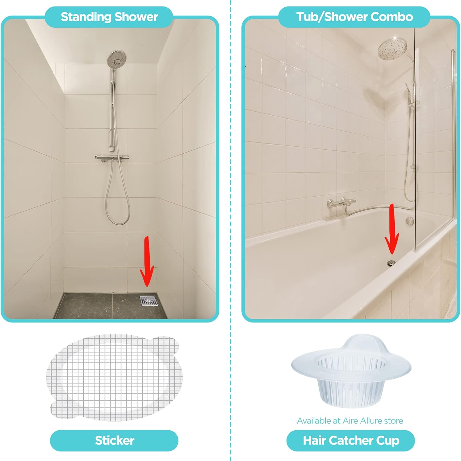 25 stuks wegwerp doucheputje h - Drain Hair Catcher recensie en prijs