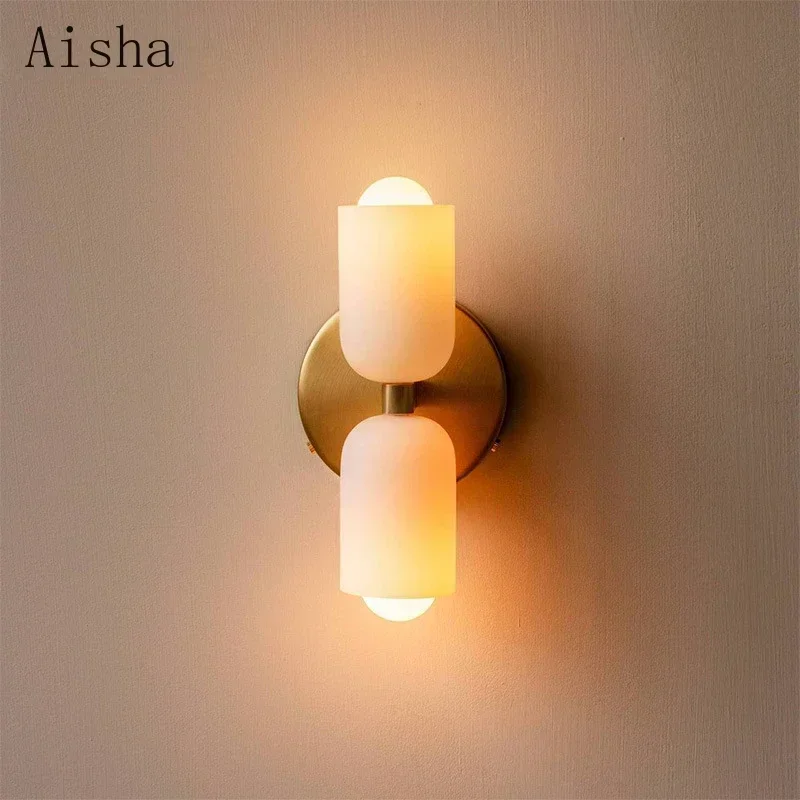 Glazen wandlamp Eenvoudige dub - Home Bathroom Design Simple recensie en prijs