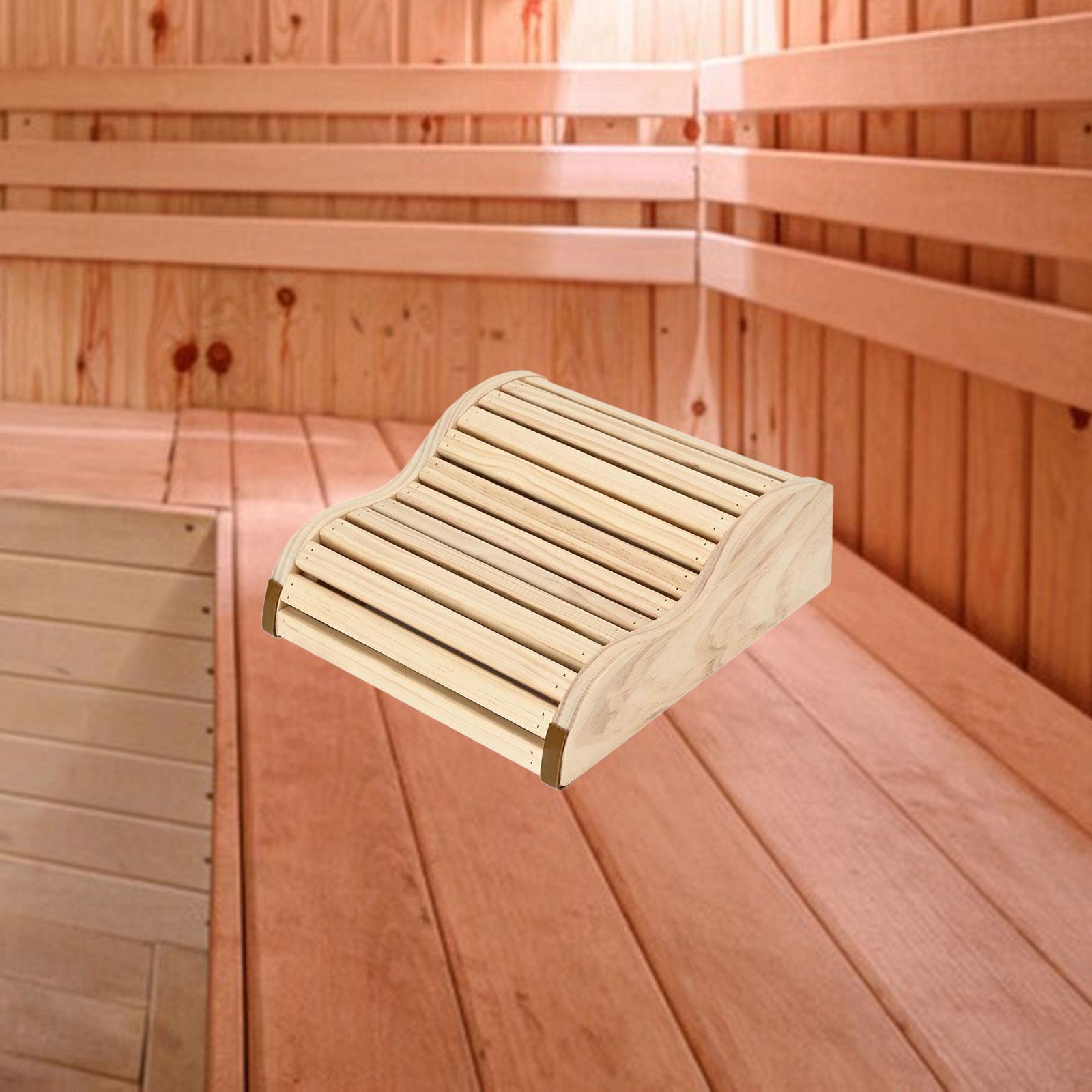 Sauna-hoofdsteun Ergonomische  - Home Bathroom With Sauna recensie en prijs