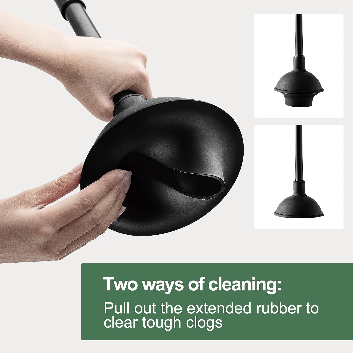 2-in-1 toiletborstel en zuiger - Plunger Toilet recensie en prijs